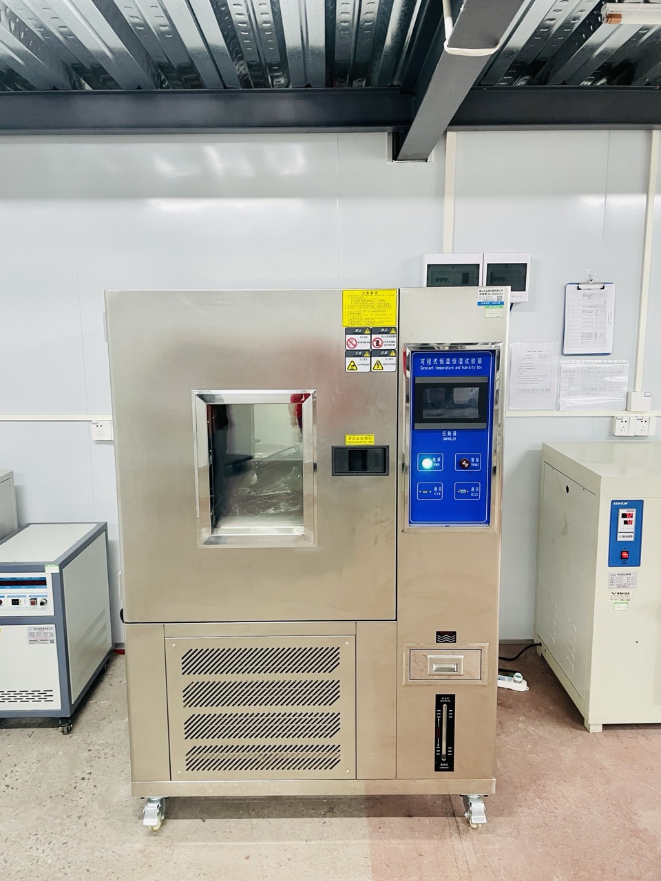 Reliability testing lab at the Hardshell factory